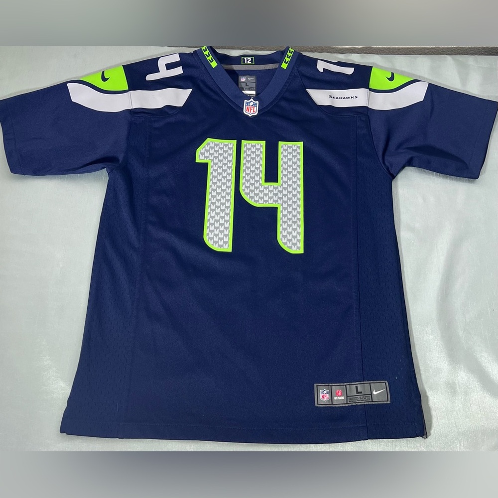 Jersey NFL Seattle Seahawks DK Metcalf #14 Nike Original Mujer Talla L